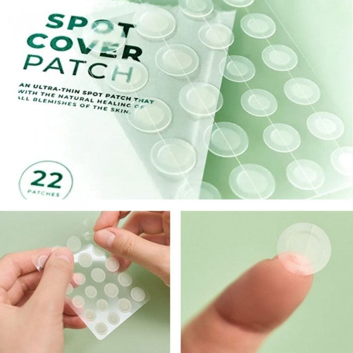 SKIN1004 SPOT COVER PATCH 22 paches (12x10mm +10x12mm)