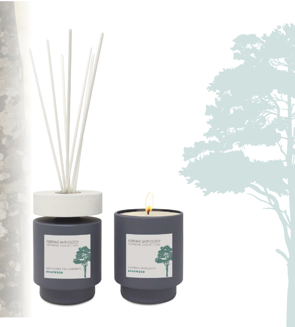 PERFUME ANTHOLOGY ароматическая свеча 180г AGARWOOD - агаровое дерево