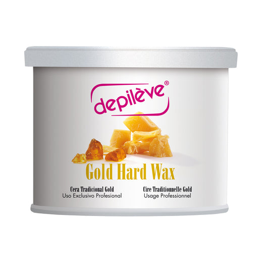 DEPILEVE TRADITIONAL Gold Hard Wax 400g / natural hard wax