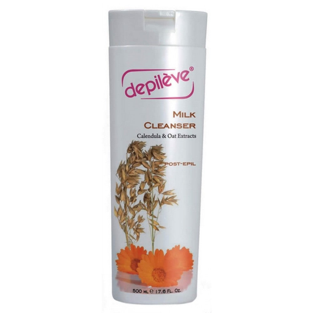 DEPILEVE POST-EPIL Milk Cleanser 200ml calendula &amp; oat extracts / Cleansing milk after waxing