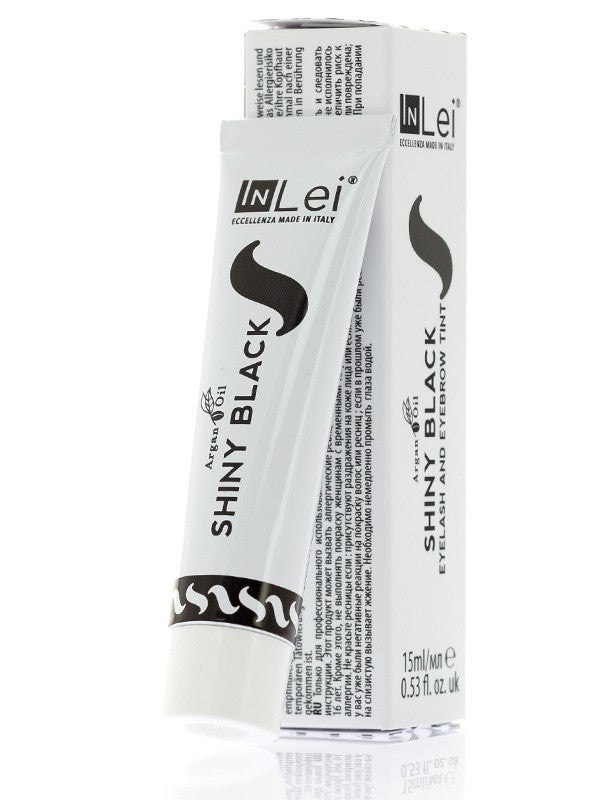 InLei® Eyelash and eyebrow color / black (SHINY BLACK)