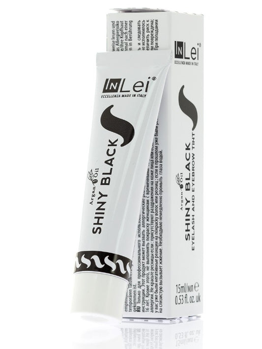 InLei® Краска для ресниц и бровей / черная (SHINY BLACK)