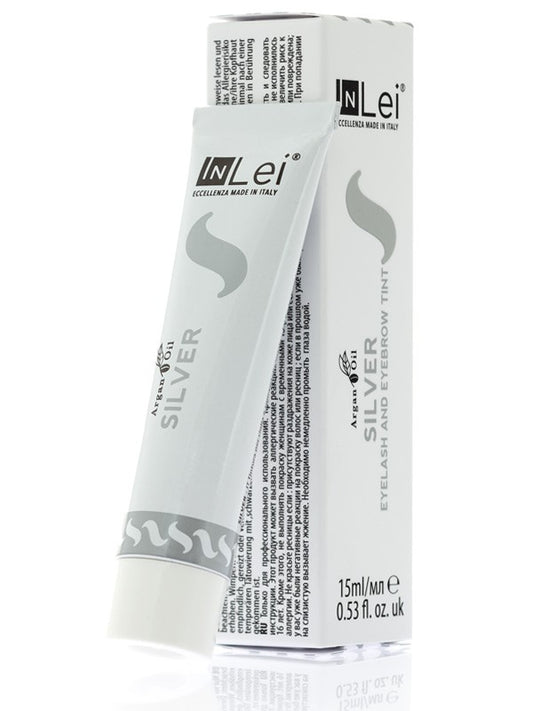 InLei® Eyelash and eyebrow color / graphite (SILVER)