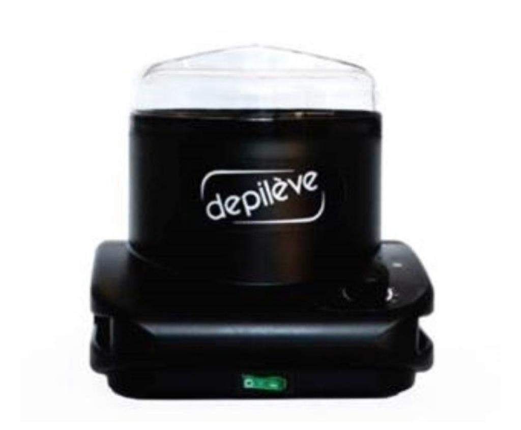 DEPILEVE DELUXE Wax Warmer black / Vaska sildītājs 400g bundžām, melns, 220V