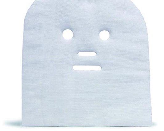 DEPILEVE 50 Facial Gauze / Одноразовые маски для защиты лица во время процедуры парафинотерапии 50 шт.